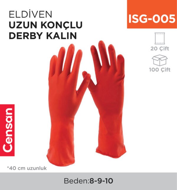 ELDİVEN UZUN KONÇLU DERBY KALIN (D-300)
