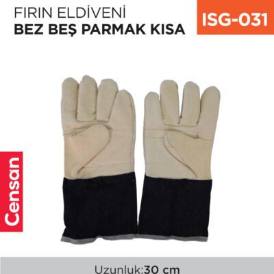 FIRIN ELDİVENİ BEZ BEŞ PARMAK KISA