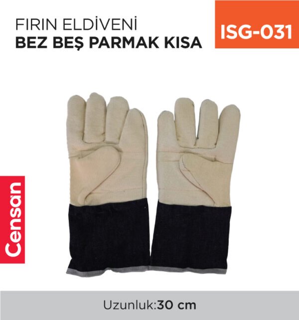 FIRIN ELDİVENİ BEZ BEŞ PARMAK KISA