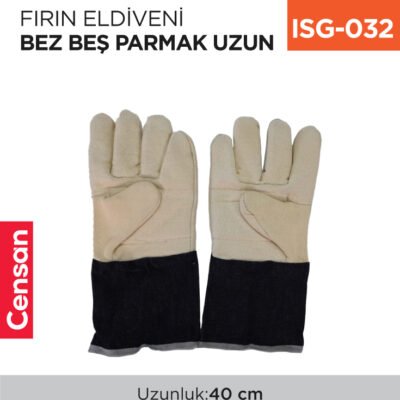 FIRIN ELDİVENİ BEZ BEŞ PARMAK UZUN