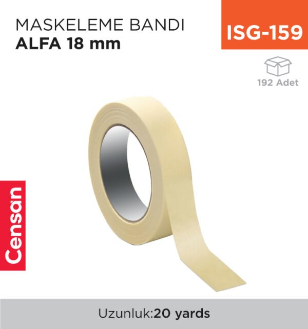MASKELEME BANDI ALFA 18 MM * 20 YDS