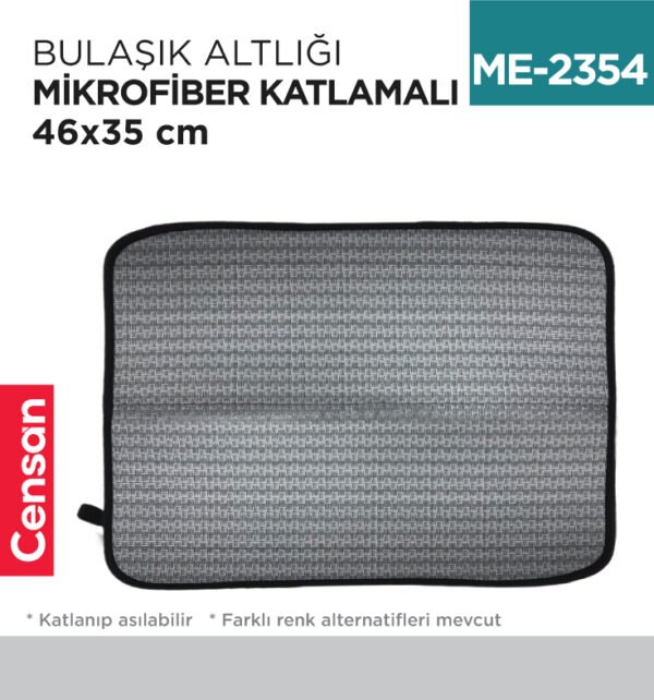 BULAŞIK ALTLIĞI MİKRO. KATLANABİLİR 35*46 CM